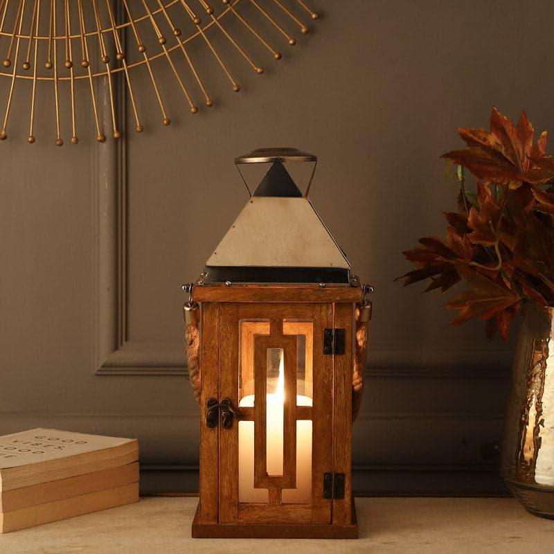 Buy Quincy Lantern Candle Holder Candle Holders from Vaaree