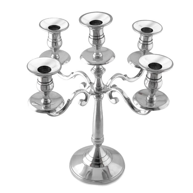 Buy Simora Candelabrum With Five Arms Candle Holders from Vaaree