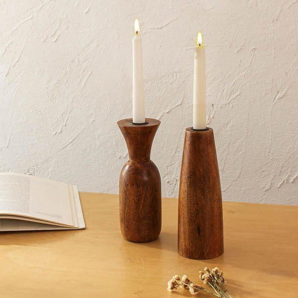 Buy Deomali Candle Stand - Set Of Two Candle Holders from Vaaree