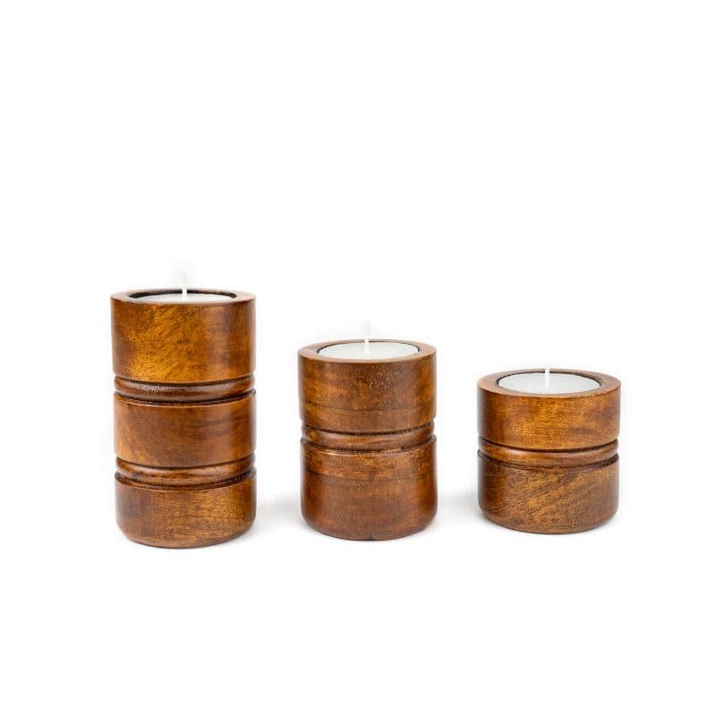 Buy Vito Candle Stand - Set Of Three Candle Holders from Vaaree