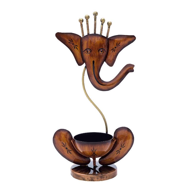 Buy Vakrtund Handcrafted Tea Light Candle Holder Candle Holders from Vaaree