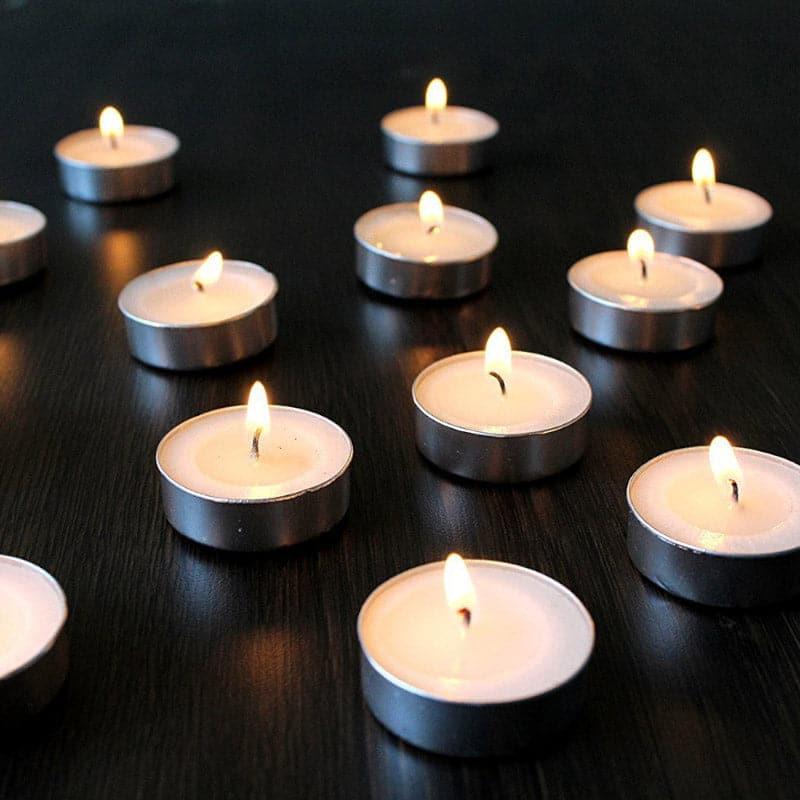 Buy Aroha Tealight candle - Set Of Fifty Candles from Vaaree