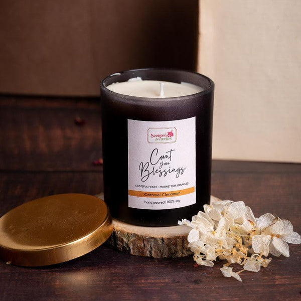 Candles - Count Your Blessing Scented Soy Wax Candle