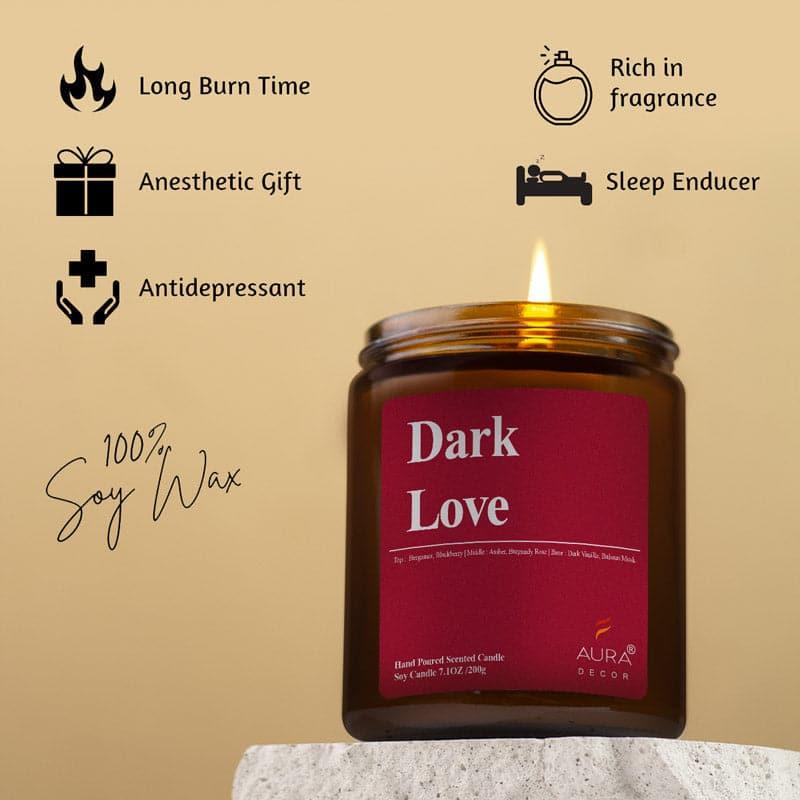 Buy Dark Love Scented Jar Candle - 200 GM Candles from Vaaree