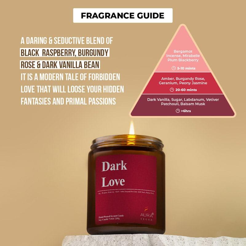 Buy Dark Love Scented Jar Candle - 200 GM Candles from Vaaree