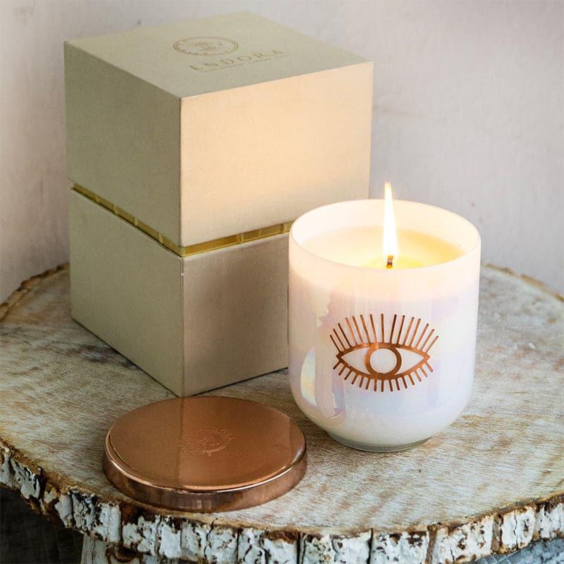 Buy Evil Eye Mogra Scented Candle Candles from Vaaree