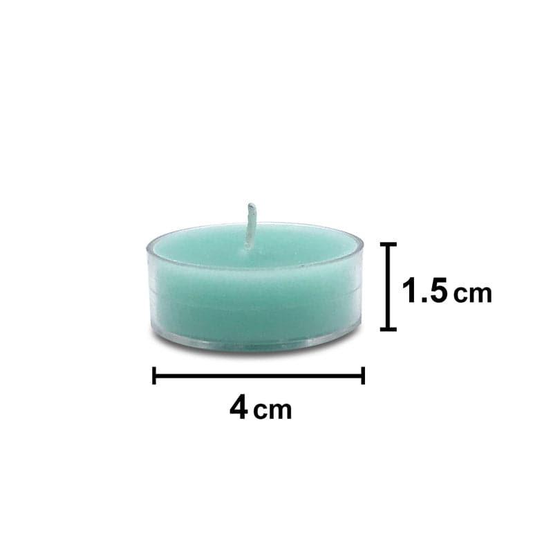 Buy Fontain Ocean Breeze Scented Tealight Candle - Set Of Ten Candles from Vaaree