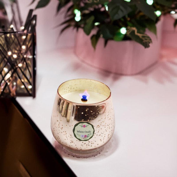 Buy Glimmer Gala Scented Candle - Copper Candles from Vaaree