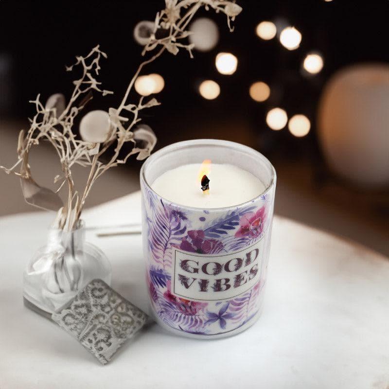 Buy Good Vibes Galore Scented Candle Candles from Vaaree