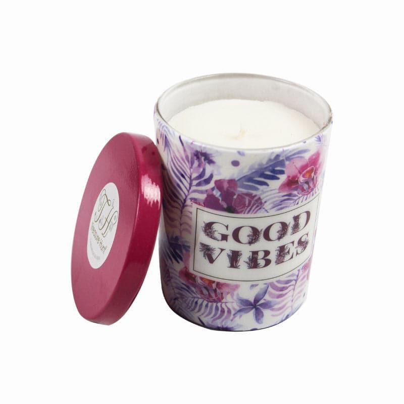 Buy Good Vibes Galore Scented Candle Candles from Vaaree