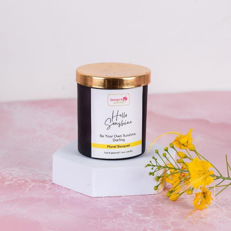 Buy Hello Sunshine Scented Soy Wax Candle Candles from Vaaree