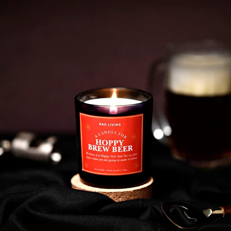 Buy Hoppy Hours Scented Candle - Beachwood Candles from Vaaree