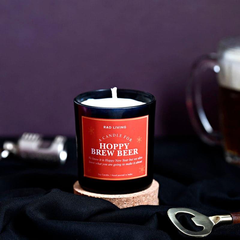 Buy Hoppy Hours Scented Candle - Beachwood Candles from Vaaree