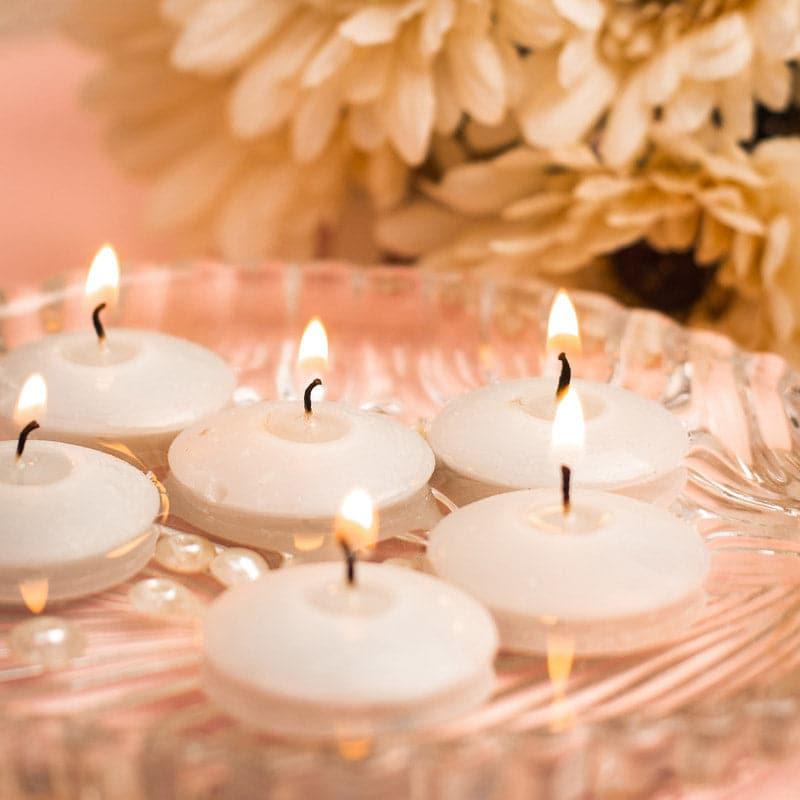 Buy Inora Jasmine Scented Tealight Candle - Set Of Twelve Candles from Vaaree