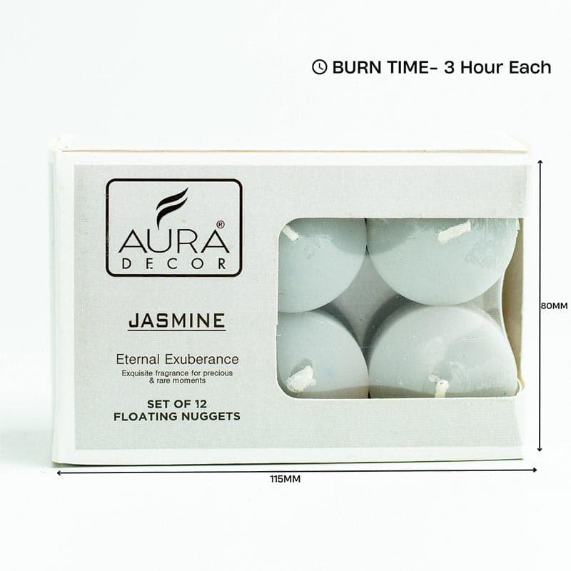 Buy Inora Jasmine Scented Tealight Candle - Set Of Twelve Candles from Vaaree