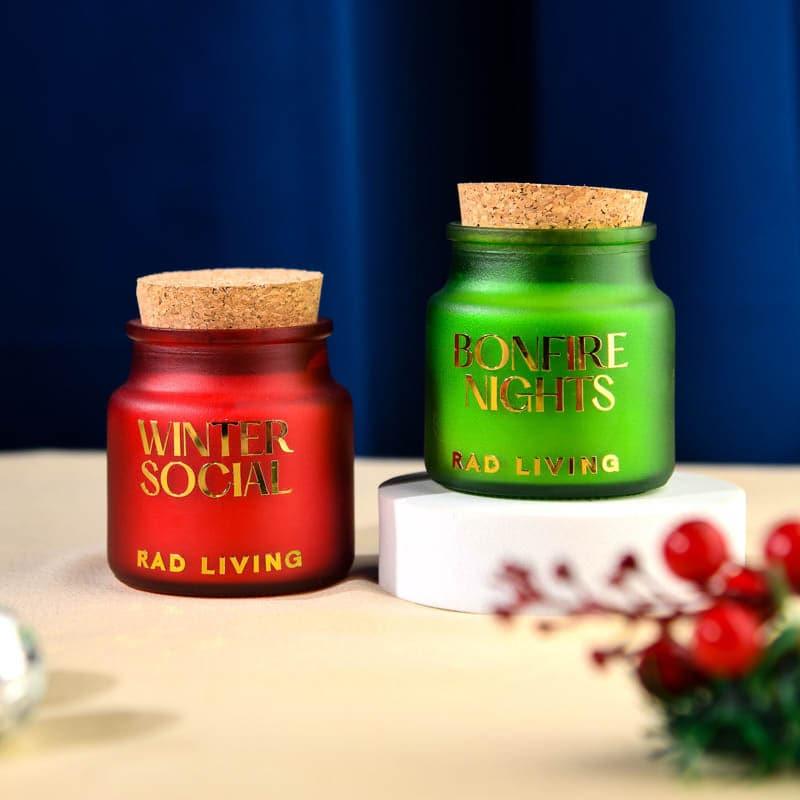 Buy Jingle Bell Scented Candle - Set Of Two Candles from Vaaree