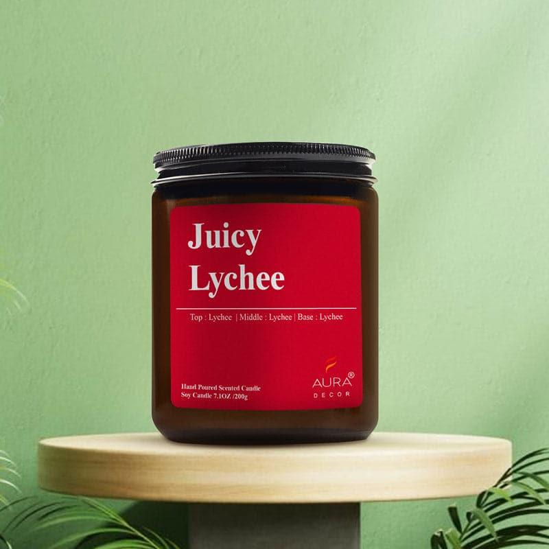 Buy Juicy Litchee Scented Jar Candle - 200 GM Candles from Vaaree