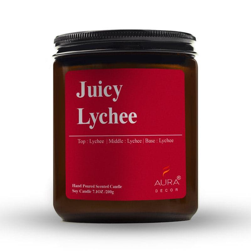 Buy Juicy Litchee Scented Jar Candle - 200 GM Candles from Vaaree