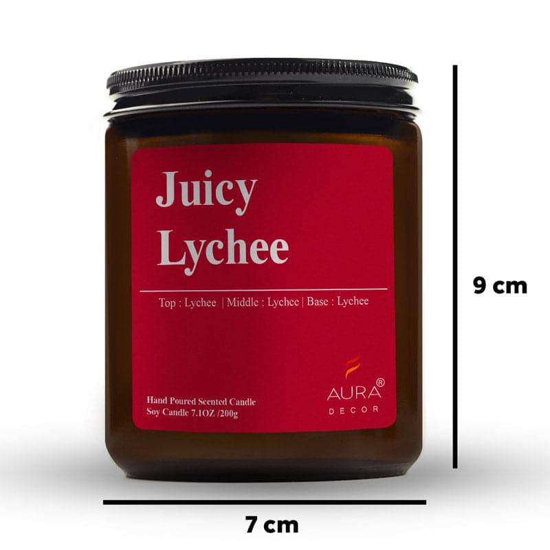 Buy Juicy Litchee Scented Jar Candle - 200 GM Candles from Vaaree