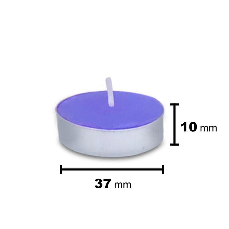 Buy Leda Lavender Scented Tealight Candle - Set Of Twenty Candles from Vaaree