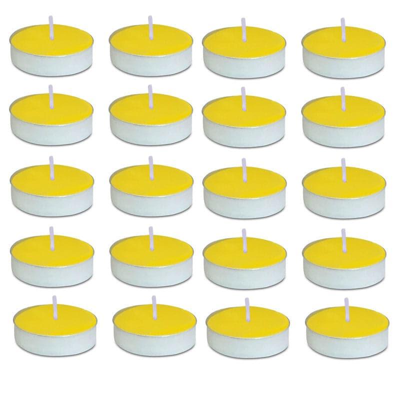 Buy Leda Vanilla Scented Tealight Candle - Set Of Twenty Candles from Vaaree