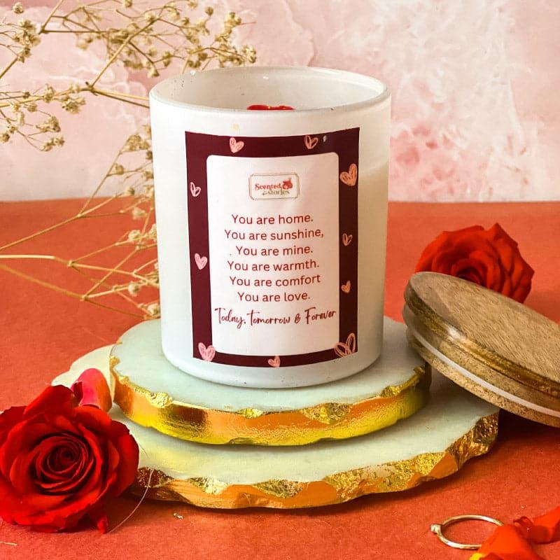 Buy Love Verses Scented Candle Candles from Vaaree