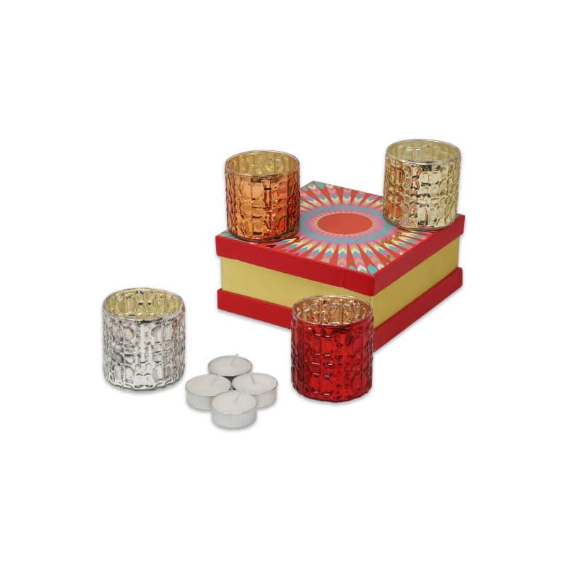 Buy Matilda Candle Votive - Set Of Four Candles from Vaaree