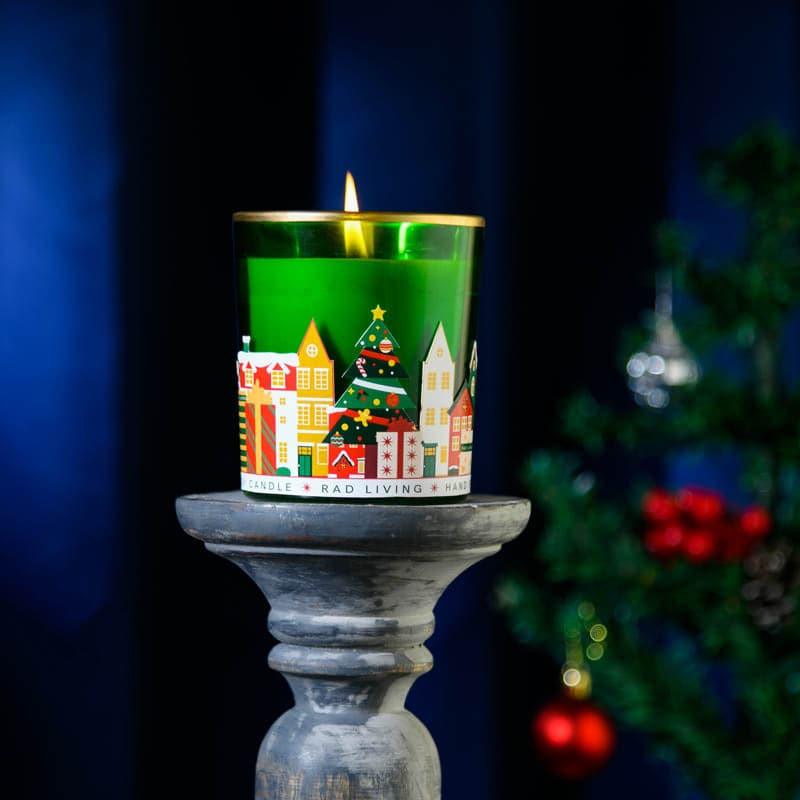 Buy Merry Town Scented Candle - Frosted Pine Candles from Vaaree