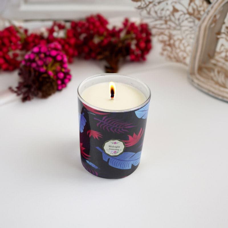 Buy Midnight Bloom Scented Candle Candles from Vaaree