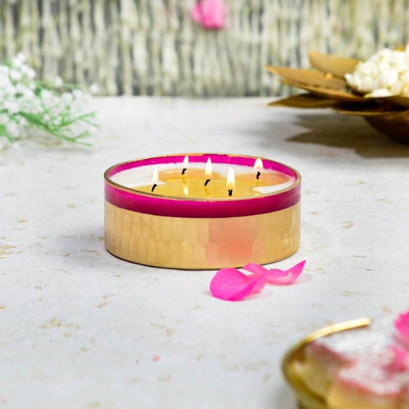 Buy Mogra Scented Bowl Candle Candles from Vaaree