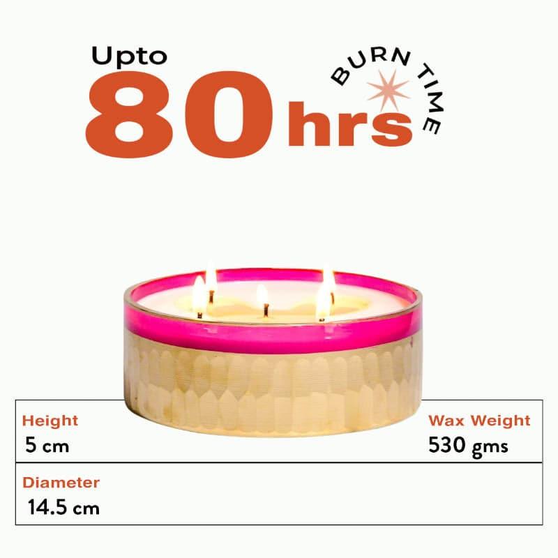 Buy Mogra Scented Bowl Candle Candles from Vaaree