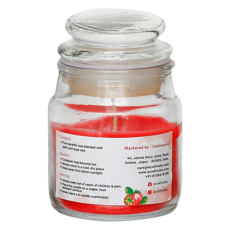 Buy Nithya Strawberry Scented Jar Candle Candles from Vaaree