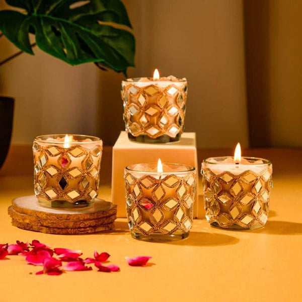 Candles - Noori Scented Candle - Set Of Four