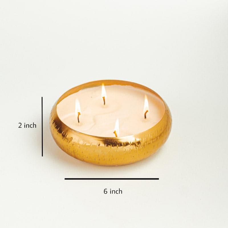 Candles - Novara Oudh Scented Bowl Candle - Medium