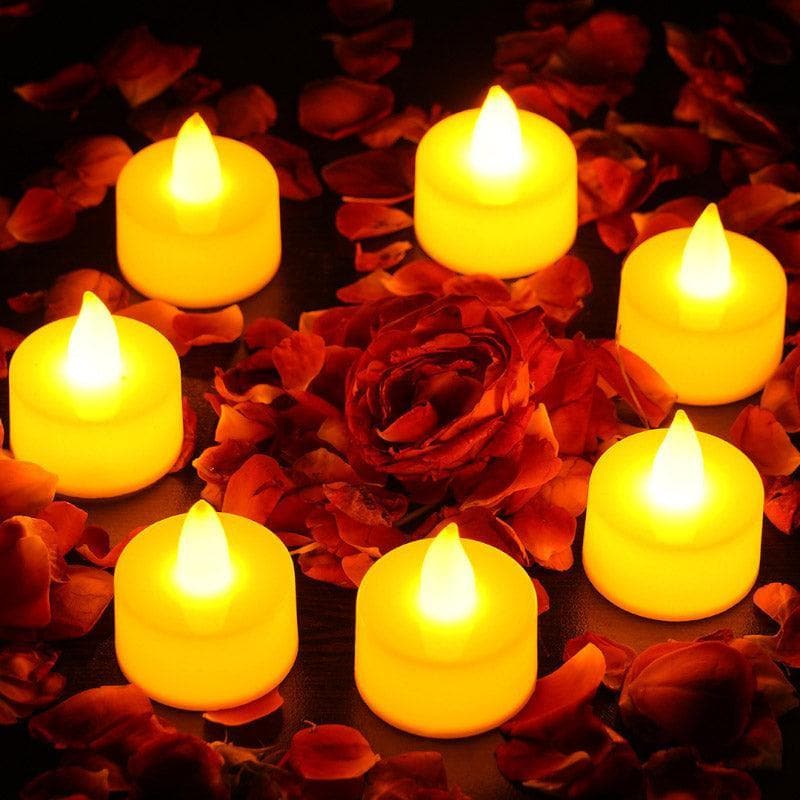 Buy Seiko LED Tealight Candles - Set Of Twenty Four Candles from Vaaree