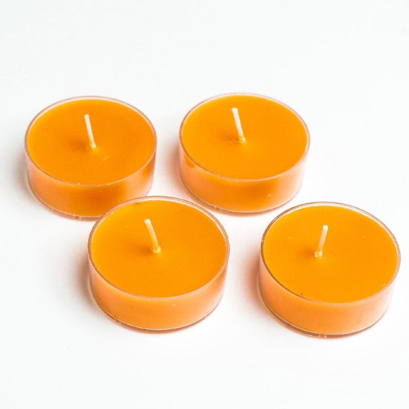 Buy Sidra Amber Quartz & Oudh Scented Candle - Set Of Four Candles from Vaaree