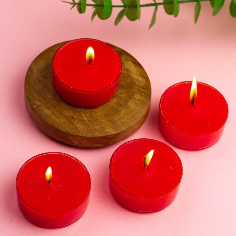 Candles - Sidra Juicy Litchee Scented Candle - Set Of Four