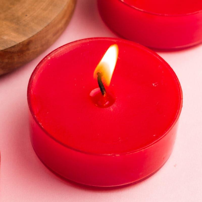 Buy Sidra Juicy Litchee Scented Candle - Set Of Four Candles from Vaaree