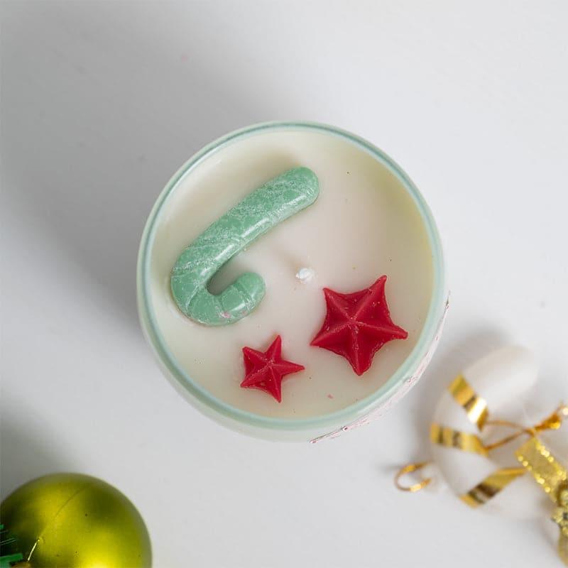 Buy Candles - Snowy Joy Candle - Set Of Two at Vaaree online
