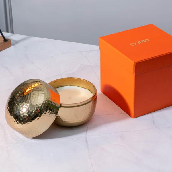 Buy Tiana Hammered Candle Candles from Vaaree