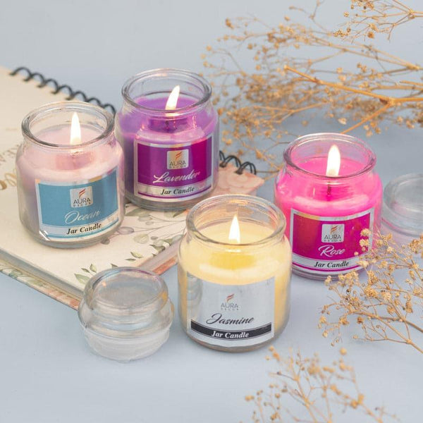 Candles - Yankee Scented Jar Candle - Set Of Four