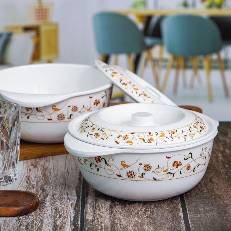 Buy Aosta Melamine Casserole - Set Of Two Casserole from Vaaree