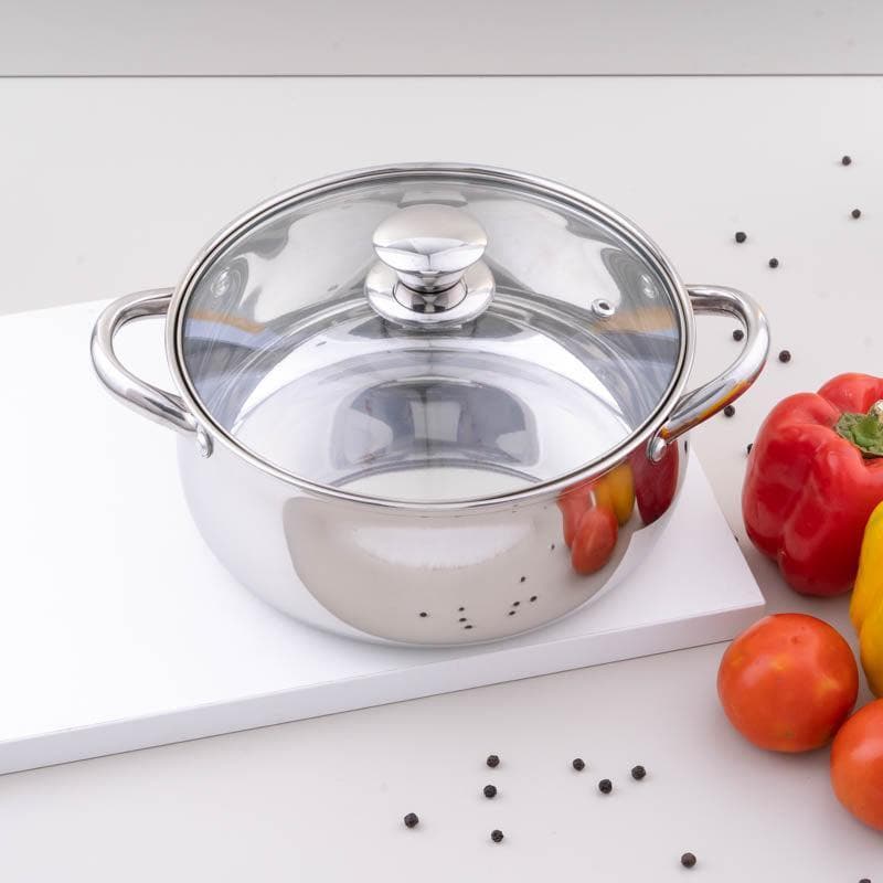 Casserole - Astrid Stainless Steel Curved Casserole - 3000 ML