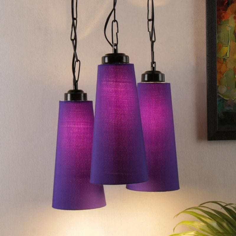 Buy Ambra Ceiling Lamp - Purple Ceiling Lamp from Vaaree