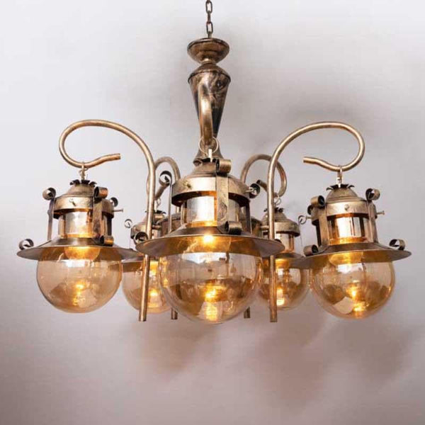 Ceiling Lamp - Antique Globe Chandelier