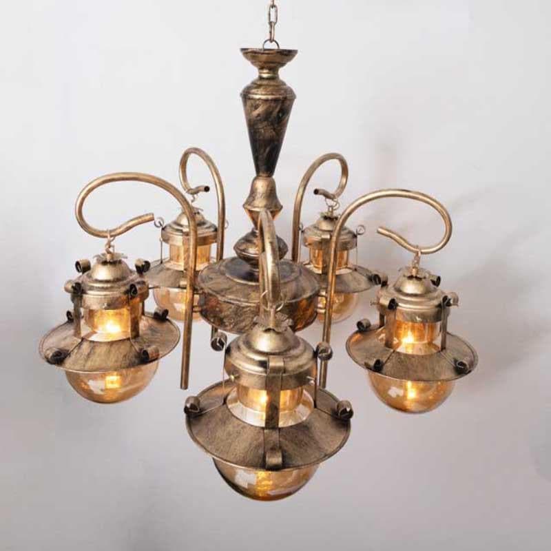 Buy Antique Globe Chandelier Ceiling Lamp from Vaaree