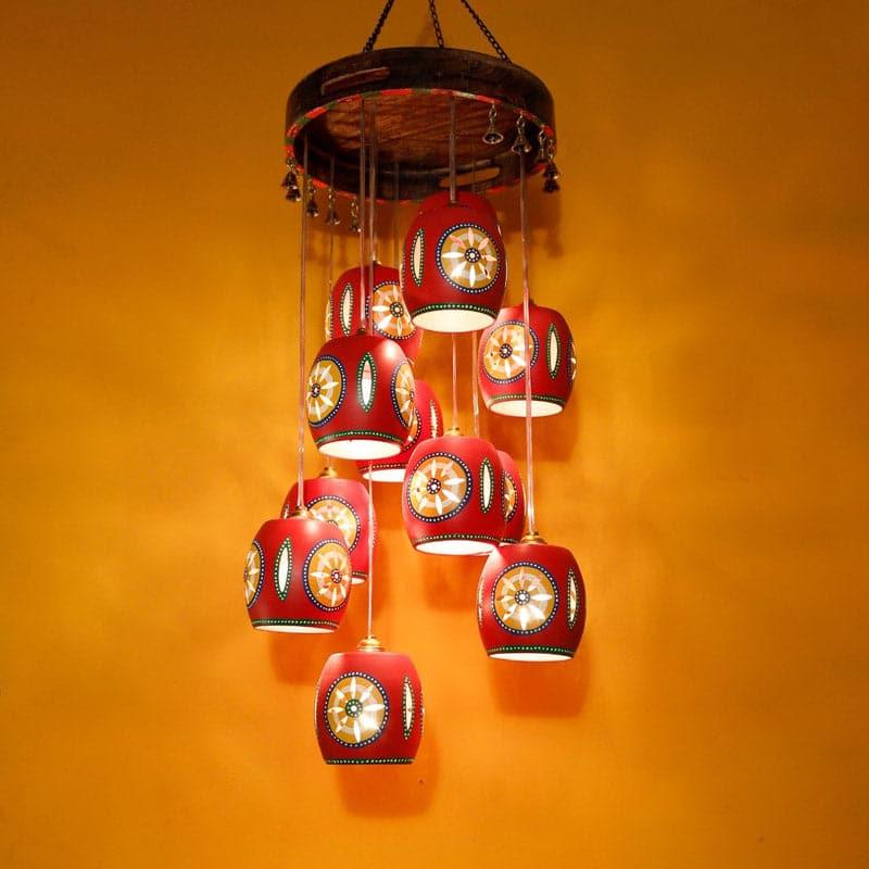 Buy Barrel Blow Chandelier Ceiling Lamp from Vaaree