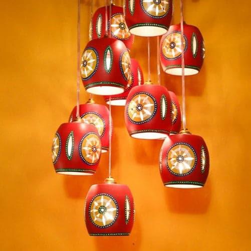 Buy Barrel Blow Chandelier Ceiling Lamp from Vaaree