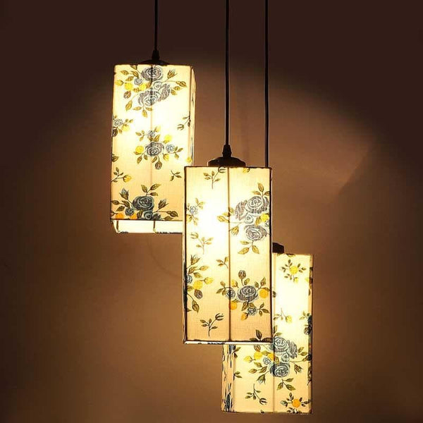 Buy Blue Fleur Cluster Ceiling Lamp Ceiling Lamp from Vaaree