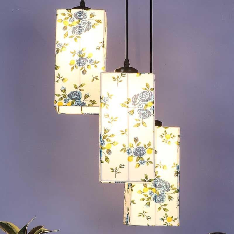 Ceiling Lamp - Blue Fleur Cluster Ceiling Lamp